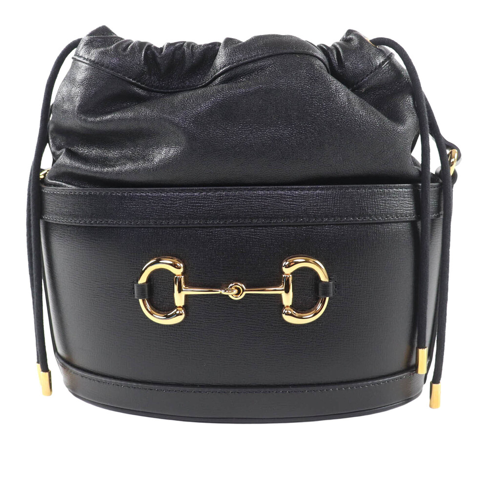 Pre-Loved Gucci Calfskin Horsebit 1955 Bucket Bag - Picture 1 of 12